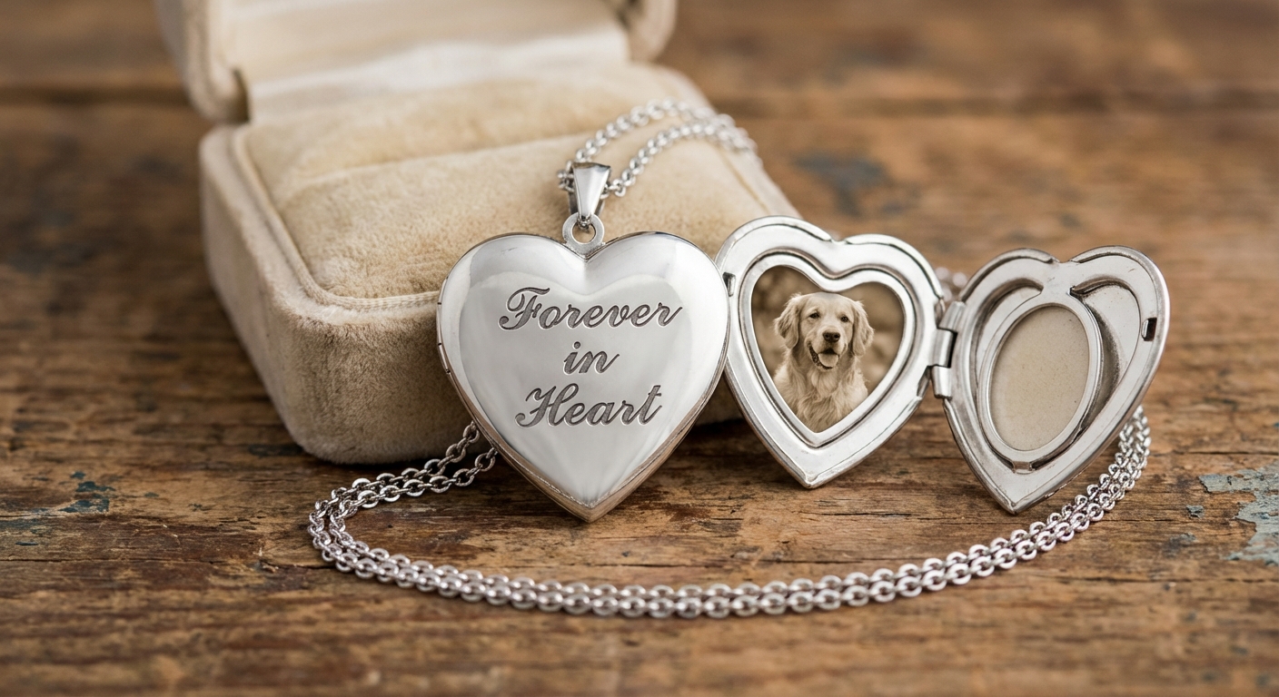 Forever in Heart Locket