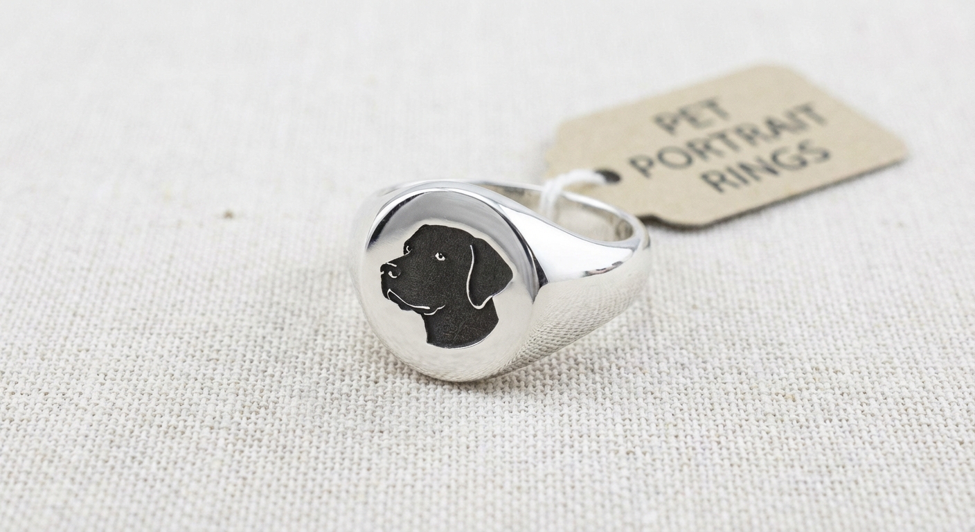 Pet Portrait Ring